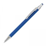 Długopis metalowy touch pen soft touch Niebieski