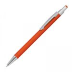 Długopis metalowy touch pen soft touch Pomarańczowy