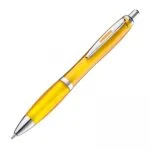 Długopis plastikowy Żółty