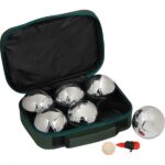 Zestaw do gry w bule 6 kul Zielony