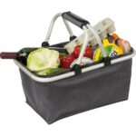 Kosz na zakupy Ciemnoszary