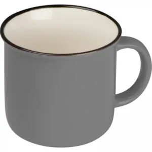 Kubek ceramiczny 350 ml Szary
