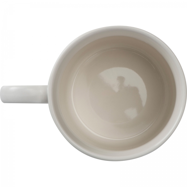 Kubek ceramiczny 400 ml Biały