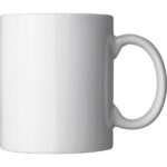 Kubek ceramiczny do sublimacji 300 ml Biały