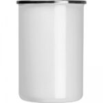 Kubek metalowy emaliowany 550 ml Biały