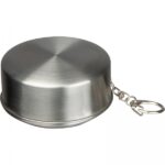 Kubek stalowy składany 250 ml Szary