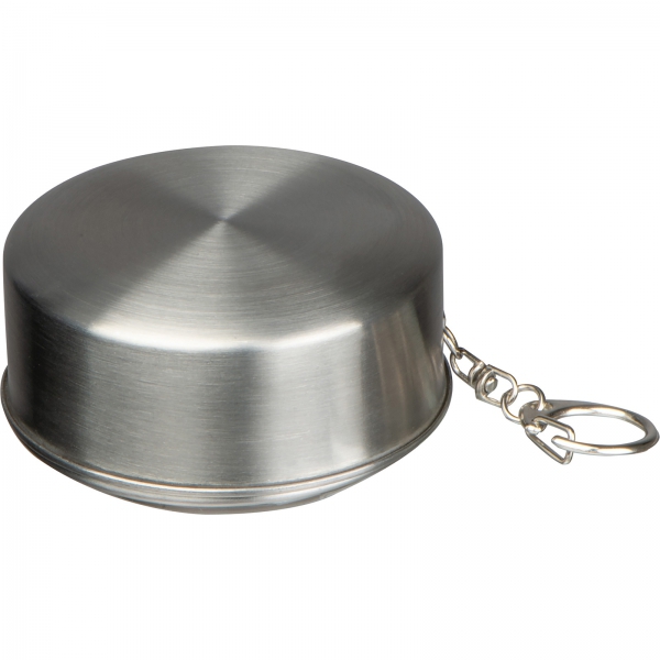 Kubek stalowy składany 250 ml Szary