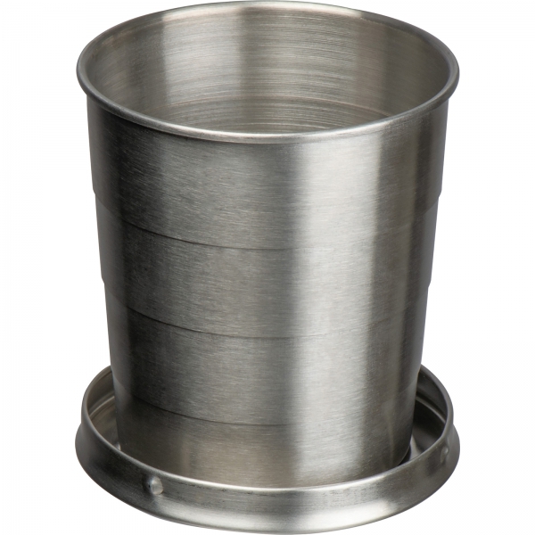 Kubek stalowy składany 250 ml Szary