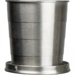 Kubek stalowy składany 250 ml Szary