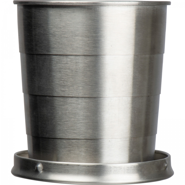 Kubek stalowy składany 250 ml Szary