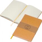 Notatnik A5 w kropki Brązowy