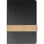 Notatnik A5 w linie Czarny