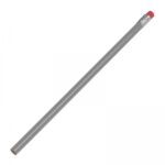 Ołówek z gumką Szary