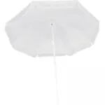 Parasol plażowy ø145 cm Biały