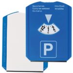 Parkometr ze skrobaczką do szyb Niebieski