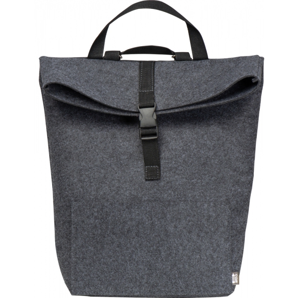 Plecak filcowy Ciemnoszary