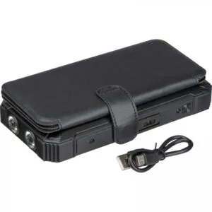 Power bank 20000 mAh solarny Czarny
