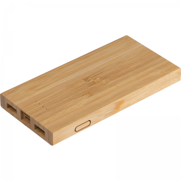 Power bank 8000 mAh Beżowy