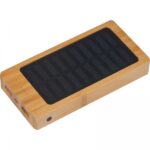 Power bank 8000 mAh solarny Beżowy
