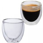 Szklanki do espresso 80 ml 2 szt. Przeźroczysty