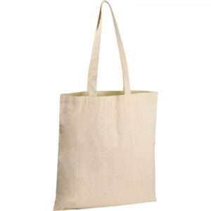 Torba bawełniana z długimi uszami 140 g/m2 Biały