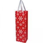 Torebka prezentowa na wino XMAS Czerwony