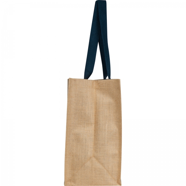 Torba z juty Granatowy