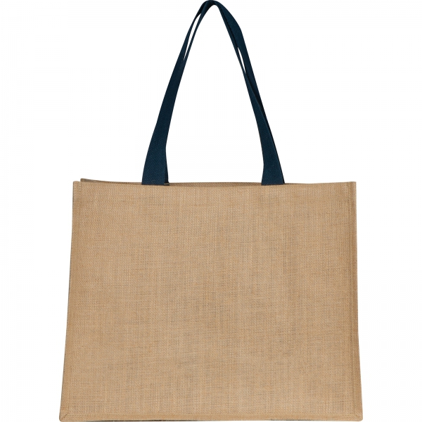 Torba z juty Granatowy