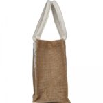 Torba z juty do kolorowania z kredkami Beżowy