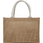 Torba z juty do kolorowania z kredkami Beżowy