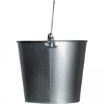 Wiaderko na lód 6l i otwieracz do butelek Szary