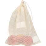 Worek na warzywa i owoce Beżowy