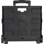 Wózek na zakupy składany Czarny