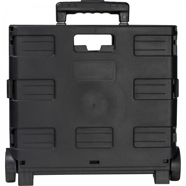 Wózek na zakupy składany Czarny