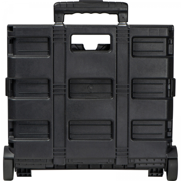 Wózek na zakupy składany Czarny