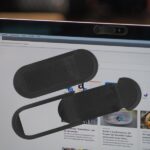 Zaślepka na kamerę w laptopie Czarny