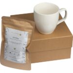 Zestaw kubek i herbata Wielokolorowy