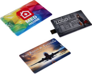 Pendrive karta z plastiku 64GB 2.0 Biały