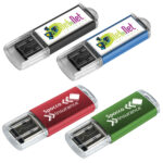 Pendrive z metalu i plastiku 64GB 3.0 Wielokolorowy