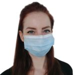 Maseczka ochronna Jasnoniebieski