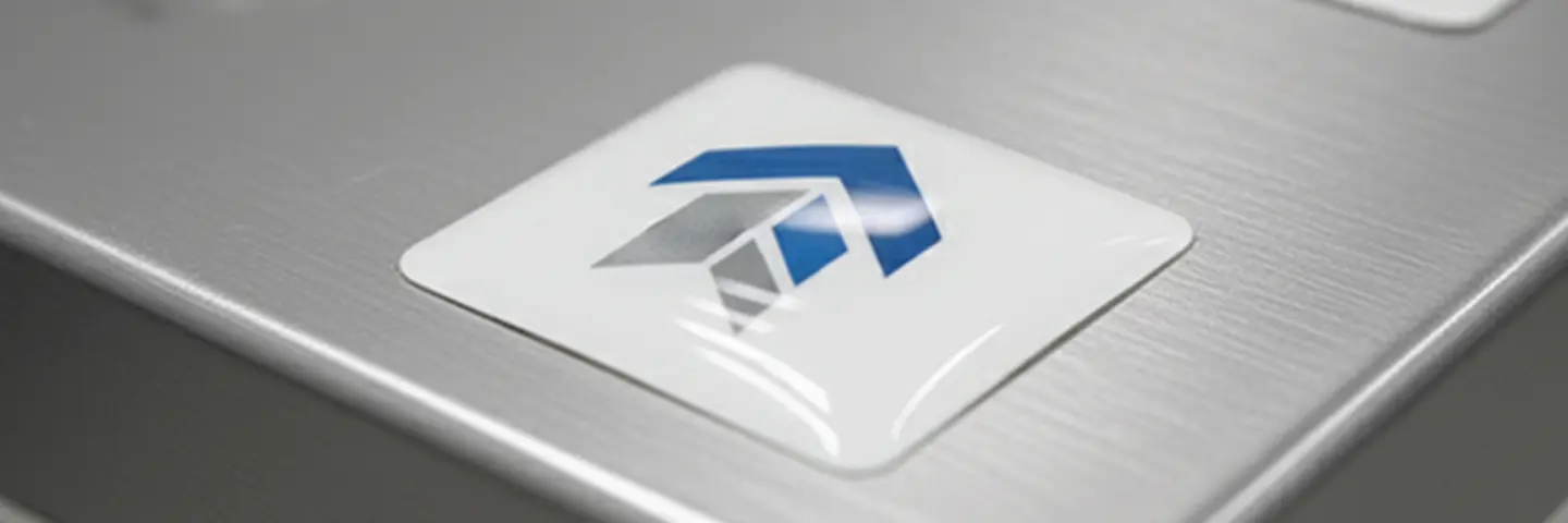 Naklejki 3D na maszyny i urządzenia.