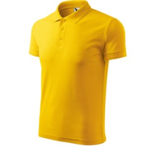 Pique Polo 203 Koszulka polo męska Żółty - 04