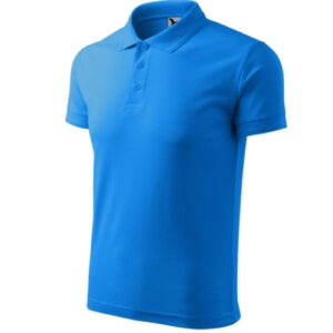 Pique Polo 203 Koszulka polo męska Snorkel blue - 70