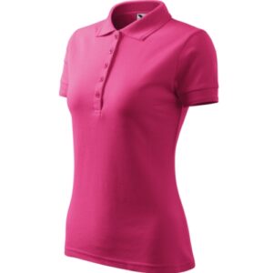 Pique Polo 210 Koszulka polo damska Czerwień purpurowa - 40