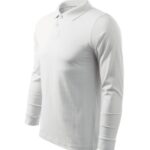 Single J. LS 211 Koszulka polo męska Biały - 00