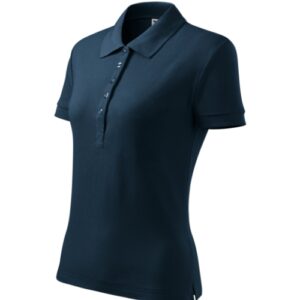 Cotton Heavy 216 Koszulka polo damska Granatowy - 02