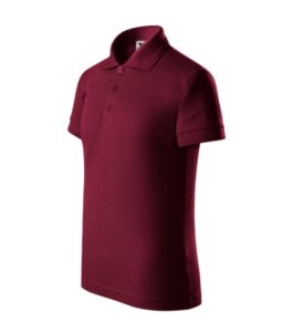 Pique Polo 222 Koszulka polo dziecięca Garnet - 86