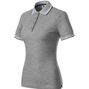 Focus 233 Koszulka polo damska Ciemnoszary melanż - 12