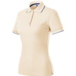 Focus 233 Koszulka polo damska Migdałowy - 21