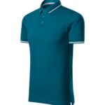 Perfection plain 251 Koszulka polo męska Petrol blue - 93